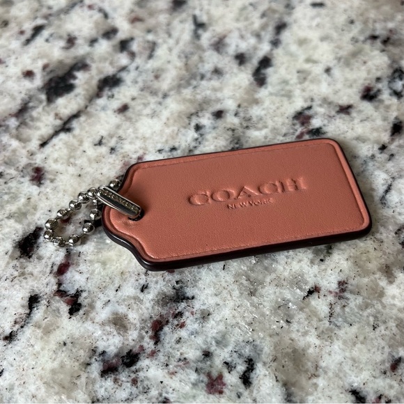 Coach Handbags - Coach Pink Hang Tag